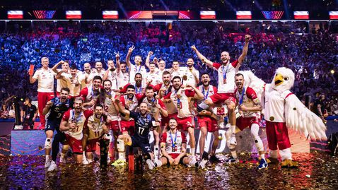 Полша триумфира в Лигата на нациите пред 11 000 зрители в Гданск