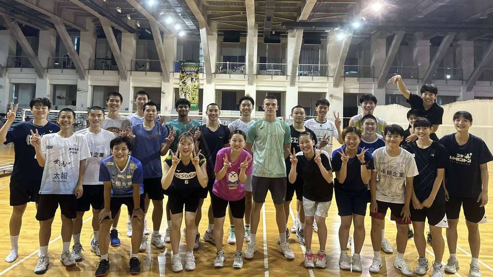 Националът на България по бадминтон Теодор Митев който е номер