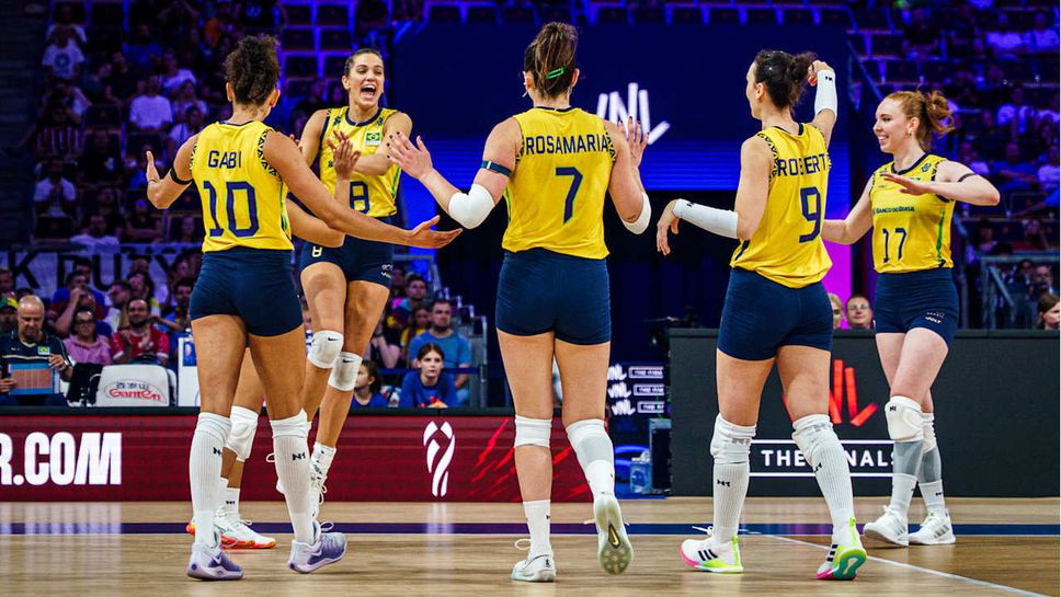 Волейболистките от националния отбор на Бразилия се класираха без особени