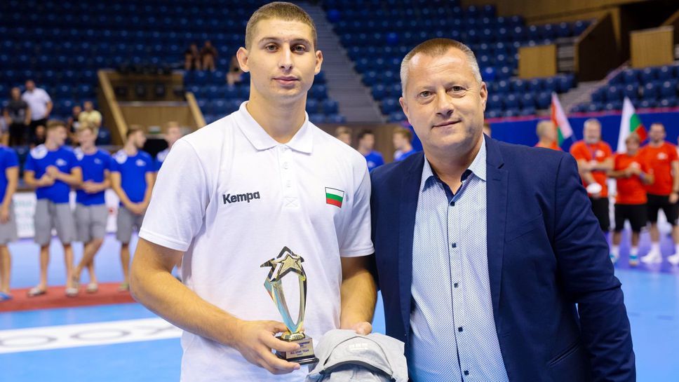 Избраният в Отбора на звездите на ЕП по хандбал Божидар Симеонов: Благодаря на треньорите и съотборниците си