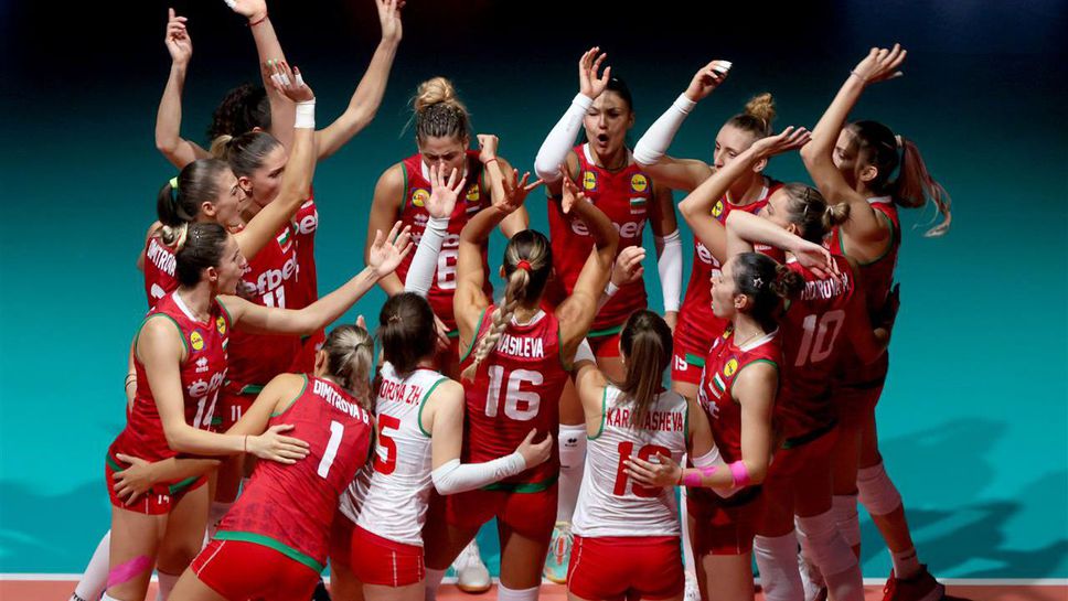 България разгроми Чехия и взе трета победа на Евроволей 2021 в Пловдив