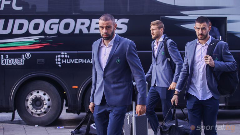 Лудогорец пристигна във Вилнюс