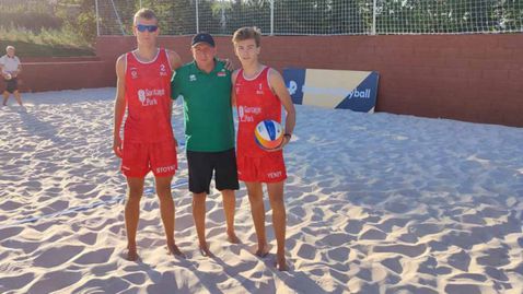 България с два отбора на Европейското по плажен волейбол до 18 години
