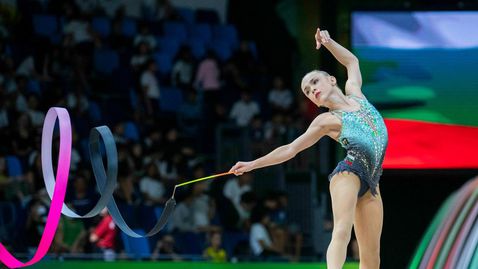 Още един сребърен медал за Стилияна Николова от Световното по художествена гимнастика