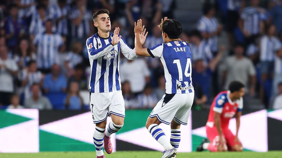 Реал Сосиедад показа характер и върна два гола срещу Еспаньол