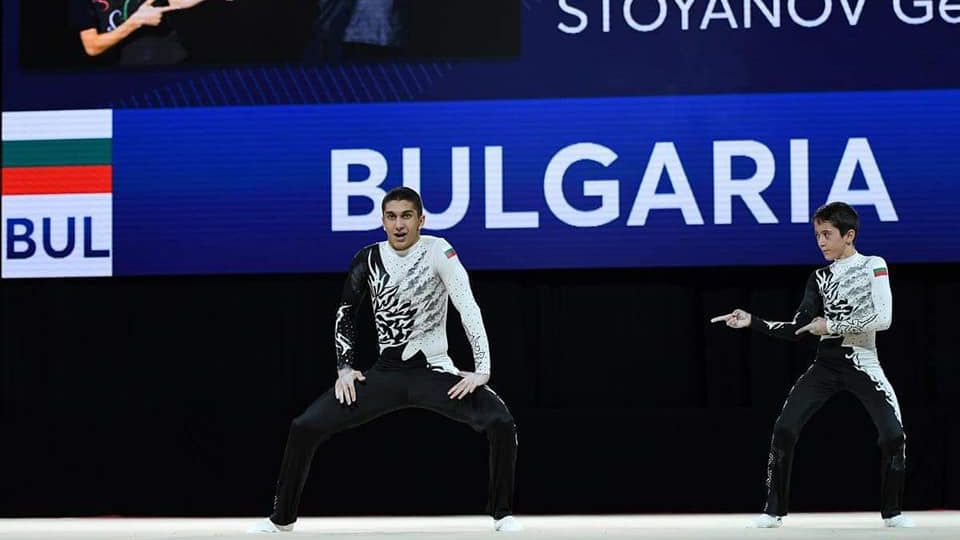 Българите четвърти в темповата комбинация на Европейското по спортна акробатика