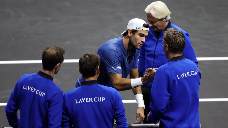 Беретини възстанови преднината на Европа в Laver Cup