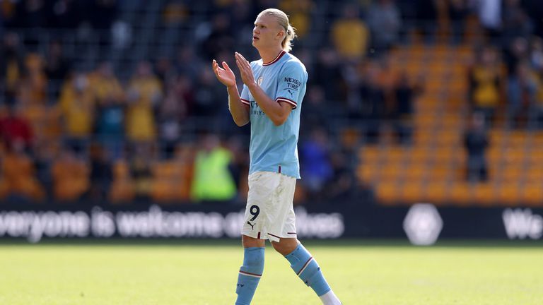 Нападателят Ерлинг Холанд отново се обясни в любов на Манчестър