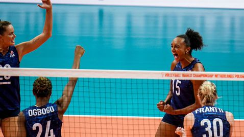 The American women started with a victory in the group of Bulgaria