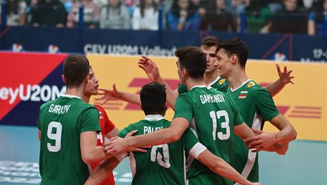 България U20 ще играе за бронза на Евроволей 2022