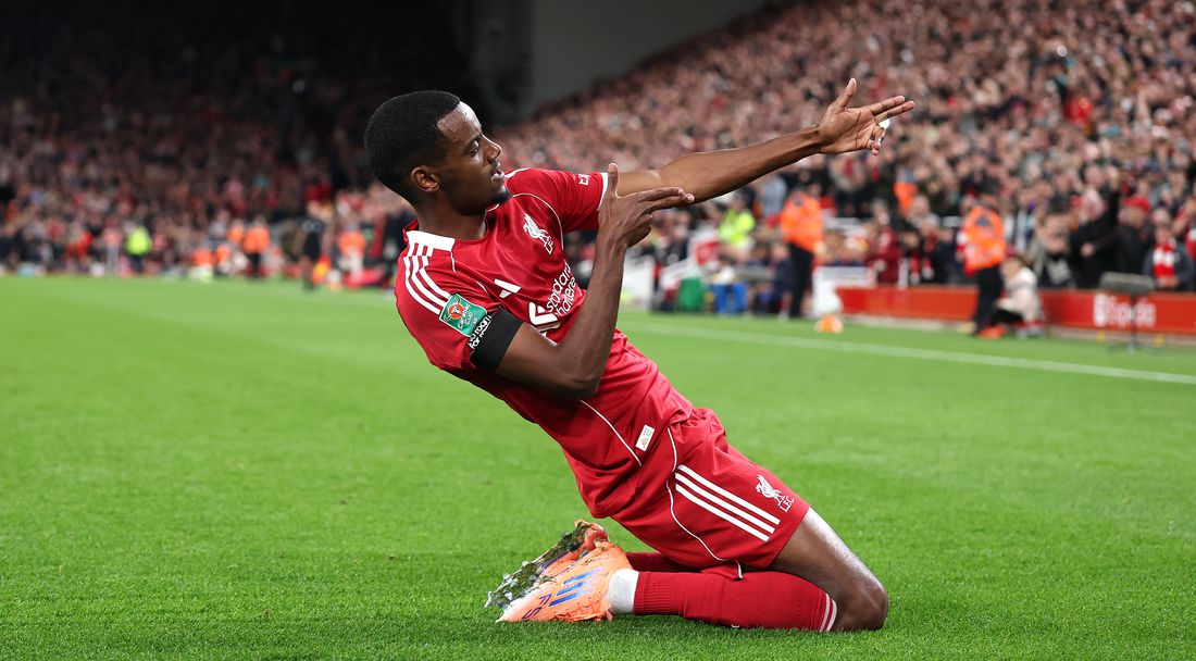 Исак след първия си гол за Ливърпул: С всеки мач навлизам в по-силна форма