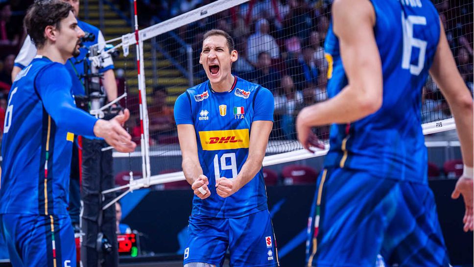 Центърът на настоящия шампион Италия Роберто Русо коментира след разгромната