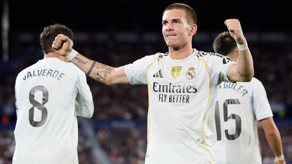 Мастантуоно за дебютния си гол за Реал Мадрид: Невероятно е, че го споделям заедно с Ди Стефано