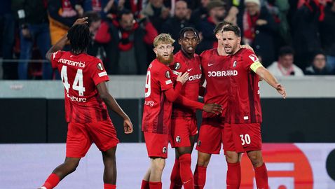 Фрайбург тръгна ударно в Лига Европа