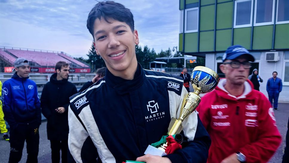 Българският пилот Мартин Стоянов победи в седмия кръг от централноевропейския