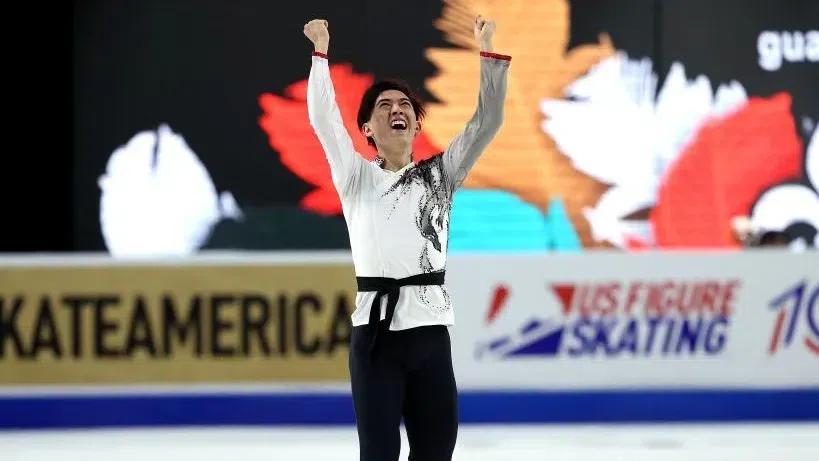 Винсънт Чжоу спечели първа титла в кариерата си от турнирите Гран При по фигурно пързаляне