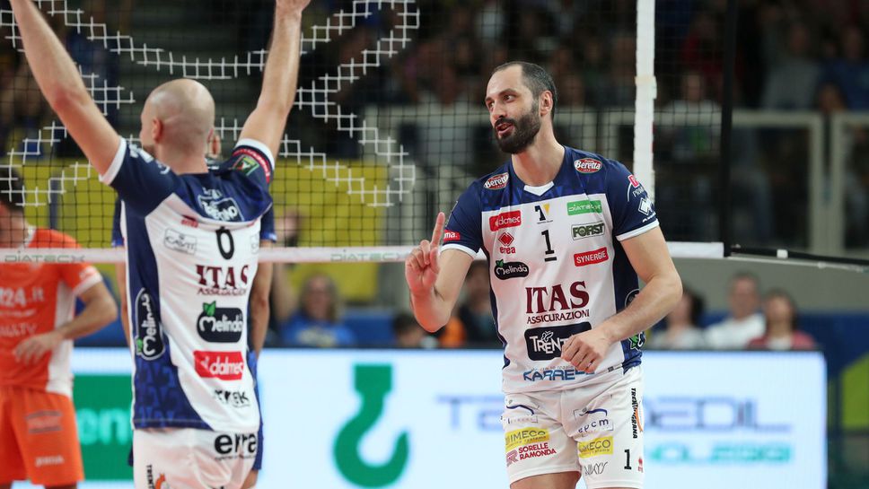 Страхотен Матей Казийски заби 30 точки, Тренто се измъчи със сензацията Чистерна