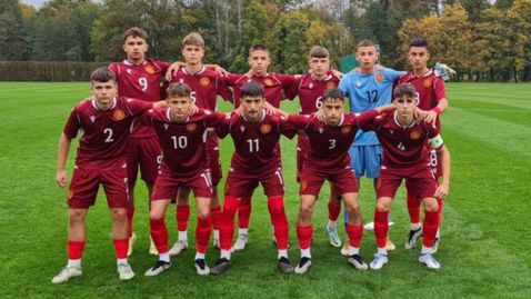 Юношите на България до 15 години загубиха от Словения в контролен мач