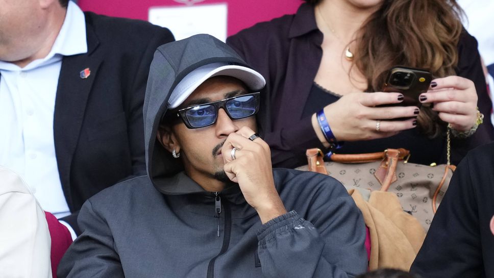 Рафиня не тренира днес и почти сигурно отпада за "Бернабеу"