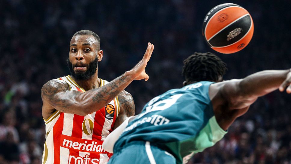 Българският национален гард Коди Милър Макинтайър зарадва феновете на Цървена звезда