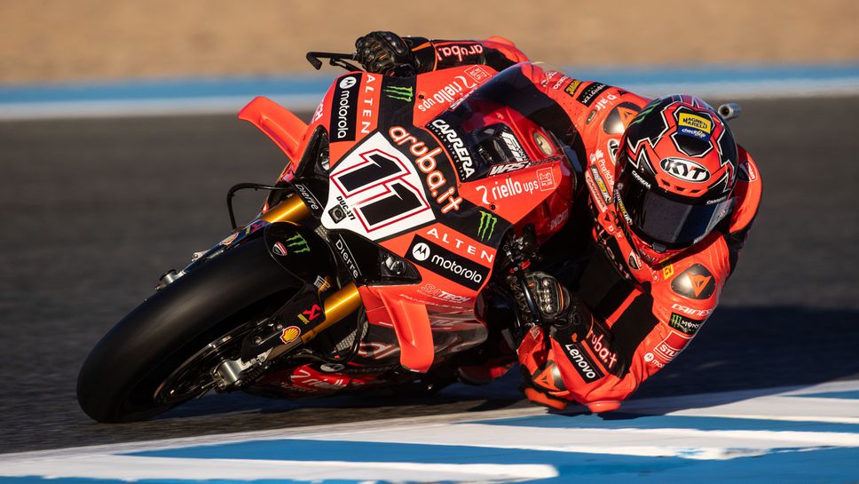 Вицешампионът в Супербайк с първи тест в MotoGP с Дукати