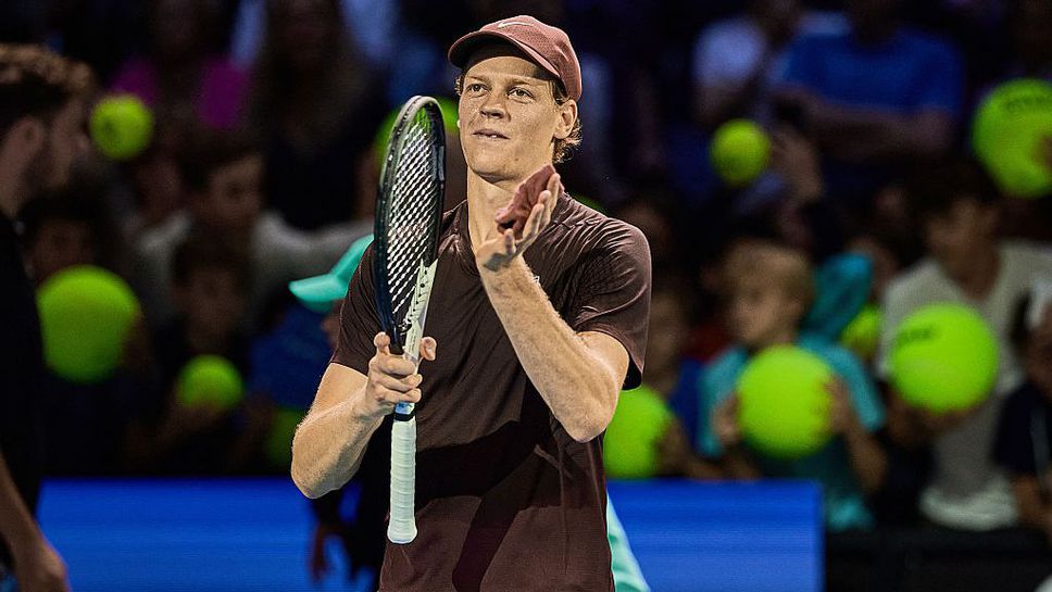 Двамата водещи италиански тенисисти Яник Синер и Лоренцо Музети взеха