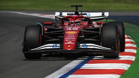 Шарл Леклер най-бърз в пълната с новаци първа тренировка в Мексико