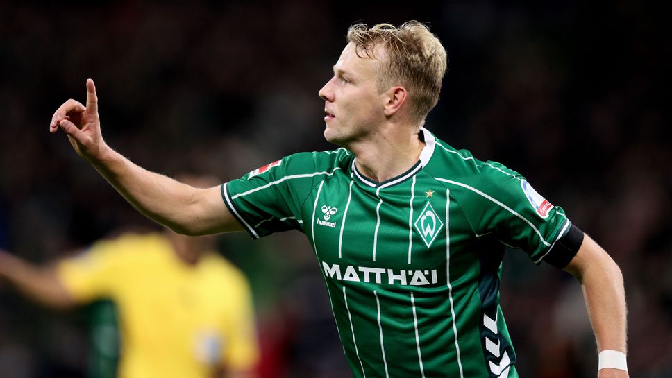 Красив гол изкачи Вердер в горната половина на класирането