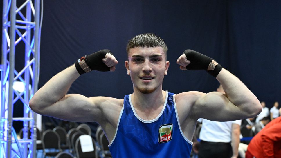 Никълъс Николов също си осигури медал от Европейското в Будва