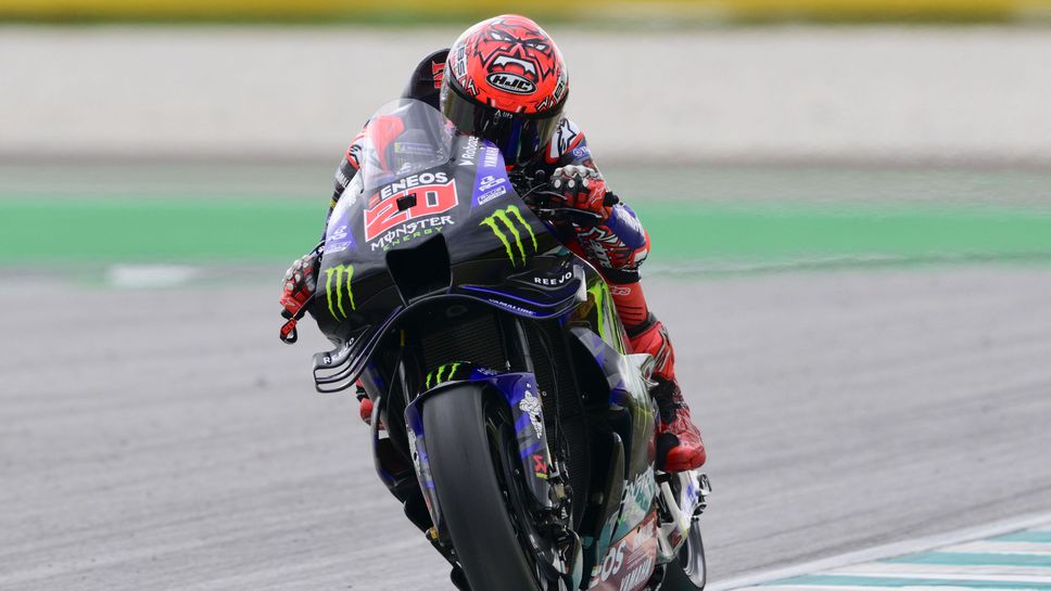 Световният шампион в MotoGP за 2021 година Фабио Куартараро постави