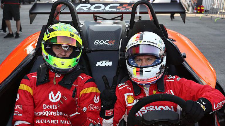 Фетел и Шумахер ще участват заедно в "Състезанието на шампионите"