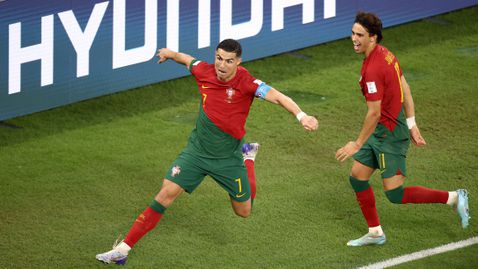  Радост за Роналдо и Португалия след представление с пет гола, дискусионни решения и инфарктен миг в последната секунда 
