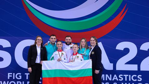 Треньорът на световните вицешампионки по скокове на батут: Този успех е неочакван