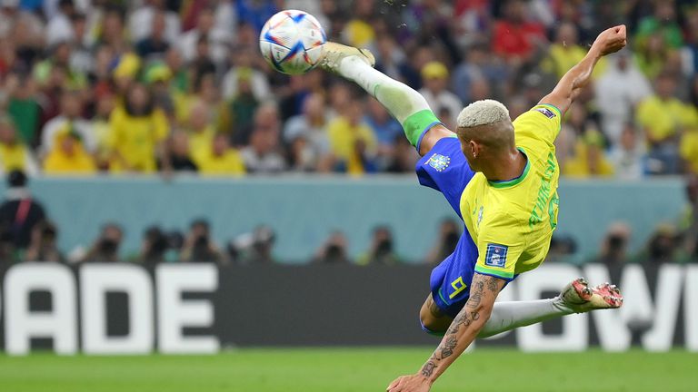 Фамозно изпълнение на Ричарлисон беше избрано за най-красив гол на Мондиал 2022