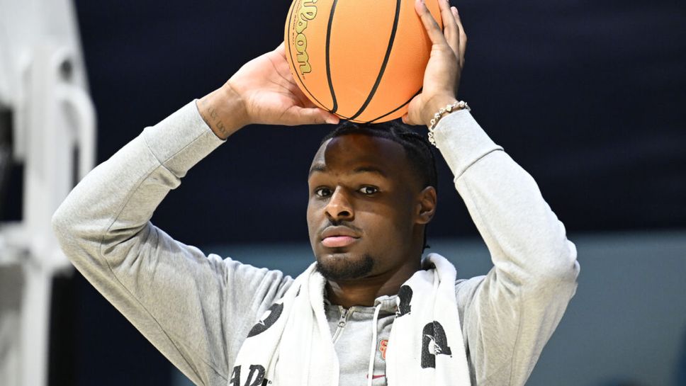 Синът на ЛеБрон се включи в загрявката на колежанския си отбор за втори пореден мач