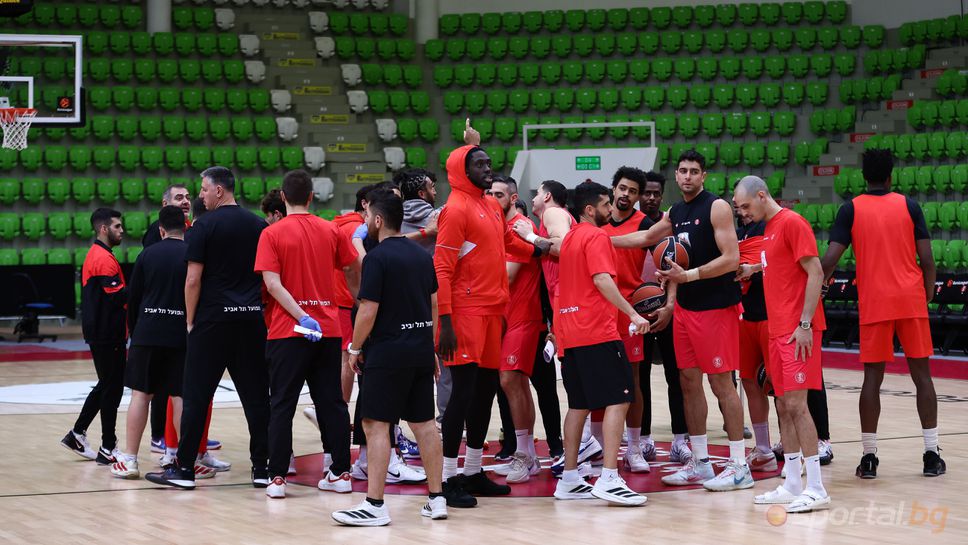 Отборът на Апоел Тел Авив се подготвя на пълни обороти