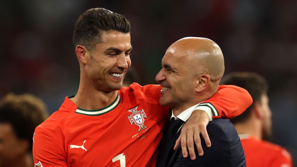 Селекционерът на Португалия Роберто Мартинес разкри защо Кристиано Роналдо продължава