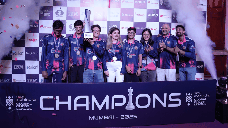 Отборът Alpine SG Pipers на гросмайстор Фабиано Каруана спечели Global