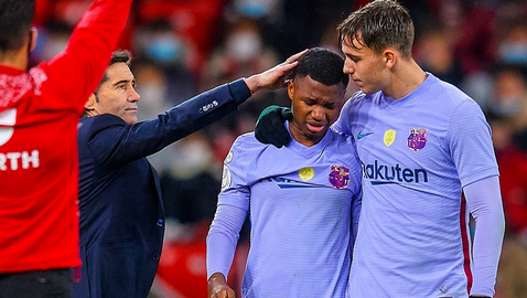  Барселона удостовери за тежкото решение, което Ансу Фати е взел 