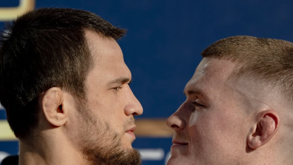 Нурмагомедов и Хюз в категория преди битката в Дубай