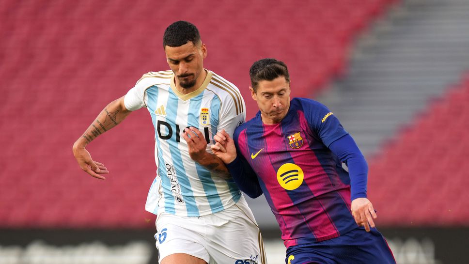 Барселона 0:0 Овиедо, много слабо полувреме за шампионите