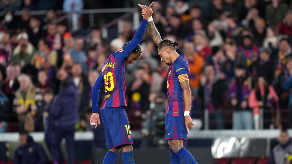 Барселона на Ханзи Флик поддържа безупречна серия на своя стадион