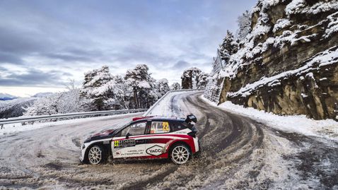  Шесто място за Николай Грязин в WRC2 на старта на сезона 