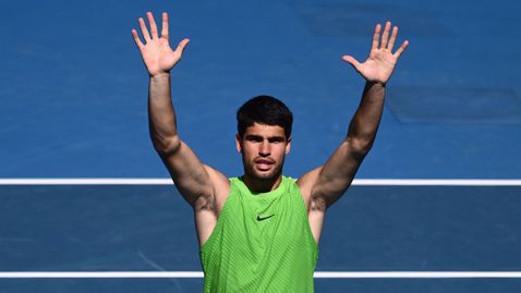 Алкарас издържа най-тежкия си тест досега на Australian Open
