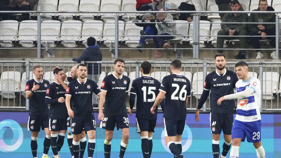 Динамо (З) разгроми отбора на Шопов и се възползва от провала на Хайдук