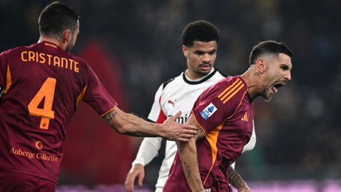  Милан този път не съумя да надхитри Рома след нова късна дузпа на 