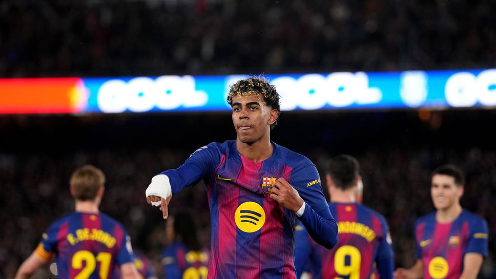 Барселона взе най-сигурните точки в Ла Лига, Ямал с приказен гол