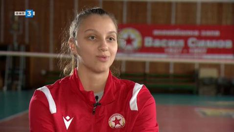 Младата надежда Дария Иванова разказа как е започнала да тренира волейбол