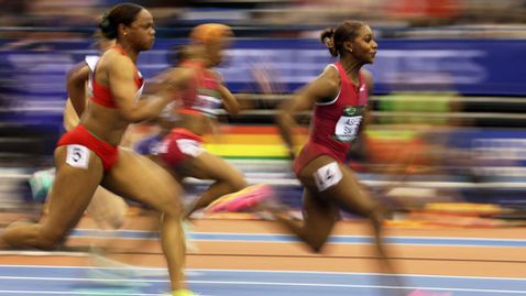  Ашър-Смит с нов връх на Англия на 60 метра 