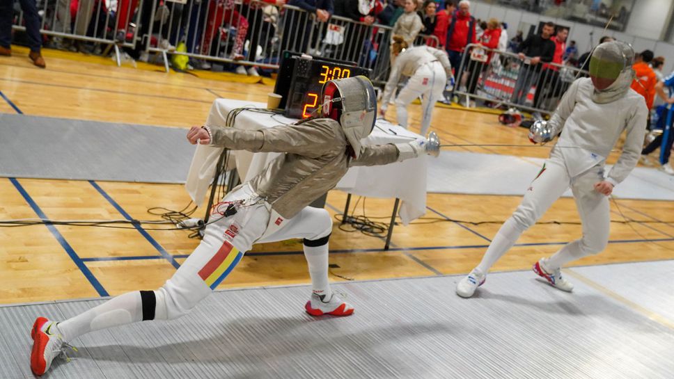 Рахим Рашайда се класира 12-ти на шпага на Европейското по фехтовка